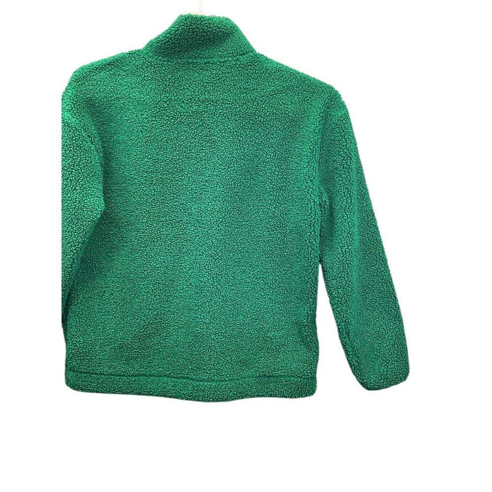 Lilly Pulitzer Sherpa Pullover Cozy Half Zip Pockets Green Size Small - Picture 7 of 14